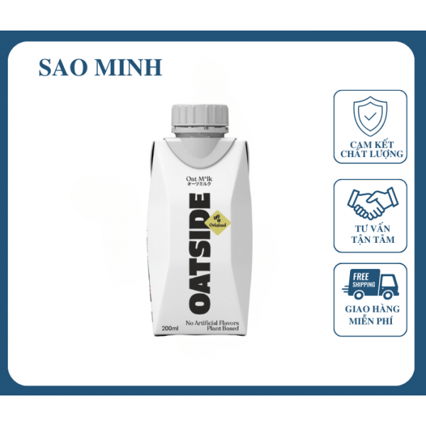 Sữa Hạt Yến Mạch Oatside 180ML
